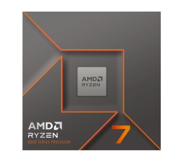 AMD Ryzen 7 8700F (4.1 Ghz) - Ryzen 7 8000 Series 8-Core/ 16-Threads, Socket AM5, 65W Processor - 100-100001590BOX