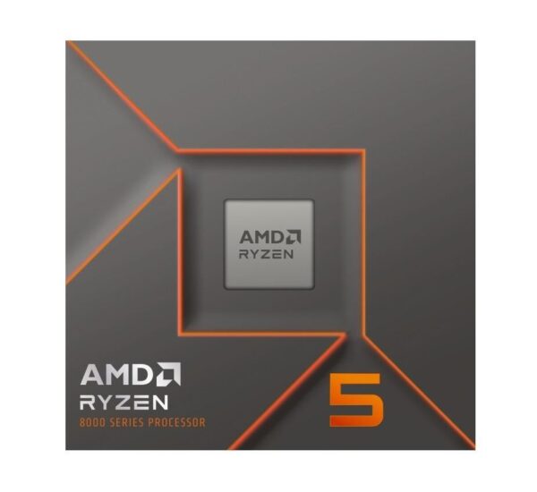 AMD Ryzen 5 8400F (4.2 GHz) - Ryzen 5 8000 Series 6-Core/ 12-Threads,  Socket AM5, 65W Processor - 100-100001591BOX