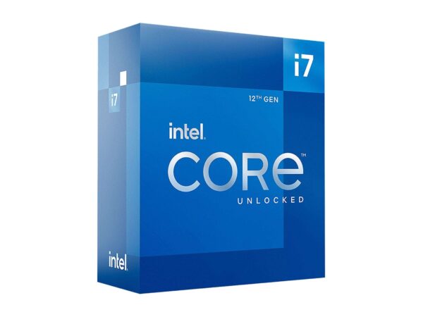 Intel Core i7-12700K 12-Core (8P+4E) P-core Base Frequency: 3.6 GHz
E-core Base Frequency: 2.7 GHz