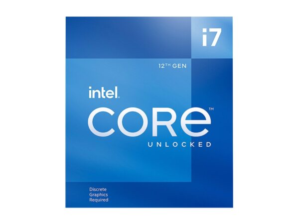 Intel Core i7-12700KF 12-Core (8P+4E) P-core Base Frequency: 3.6 GHz
E-core Base Frequency: 2.7 GHz