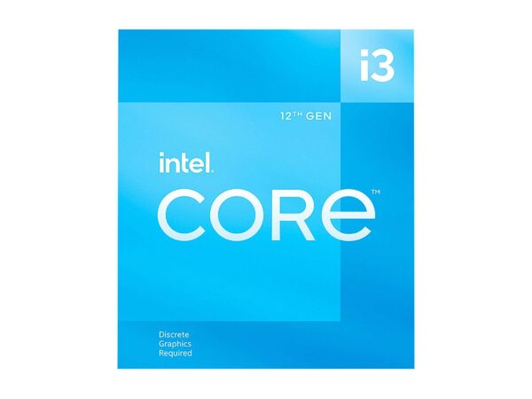 Intel Core i3-12100F Quad-Core 3.3 GHz