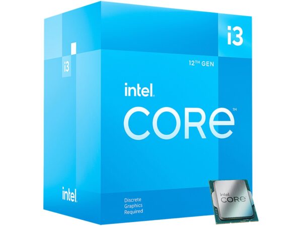 Intel Core i3-12100F Quad-Core 3.3 GHz