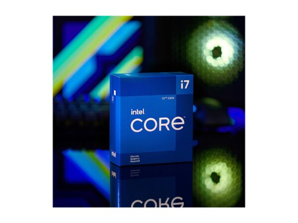 Intel Core i7-12700F 12-Core (8P+4E) P-core Base Frequency: 2.1 GHz
E-core Base Frequency: 1.6 GHz