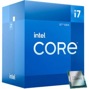 Intel Core i7-12700 12-Core (8P+4E) P-core Base Frequency: 2.1 GHz
E-core Base Frequency: 1.6 GHz