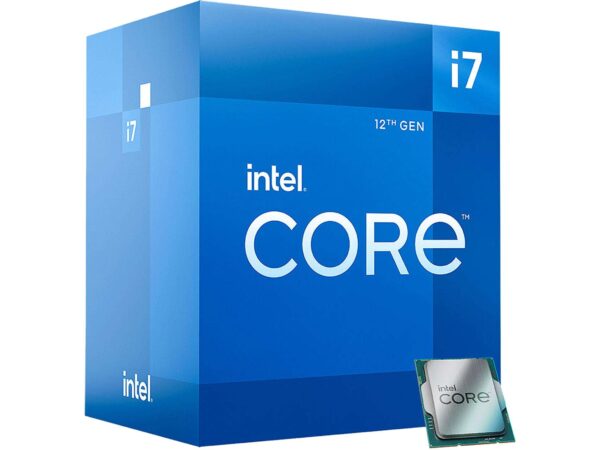 Intel Core i7-12700 12-Core (8P+4E) P-core Base Frequency: 2.1 GHz
E-core Base Frequency: 1.6 GHz