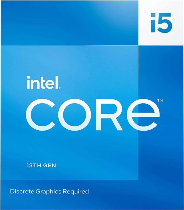 Intel Core i5-13400F Desktop Processor 10 cores (6 P-cores + 4 E-cores) 20MB Cache, up to 4.6 GHz - Box