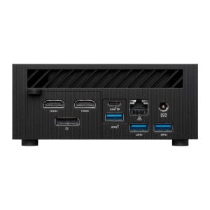 Asus ExpertCenter PN52-BB5000X1TD-NL Barebone System - Mini PC - 1 x Processor Support - AMD Ryzen 5 5600H Hexa-core (6 Core) - AMD Chip - 64 GB DDR4 SDRAM Maximum RAM Support - 2 Total Memory Slots -