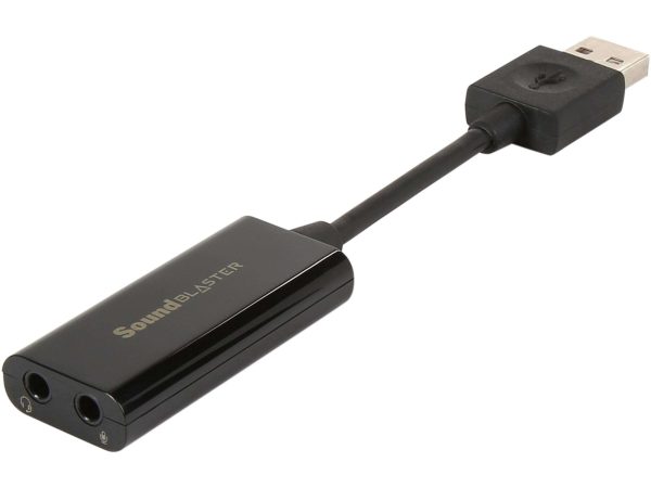 Creative Labs Sound Blaster Play! 3 External USB Sound Adapter for Windows and Mac. Plug and Play (No Drivers Required). Upgrade to 24-Bit 96Khz Playback