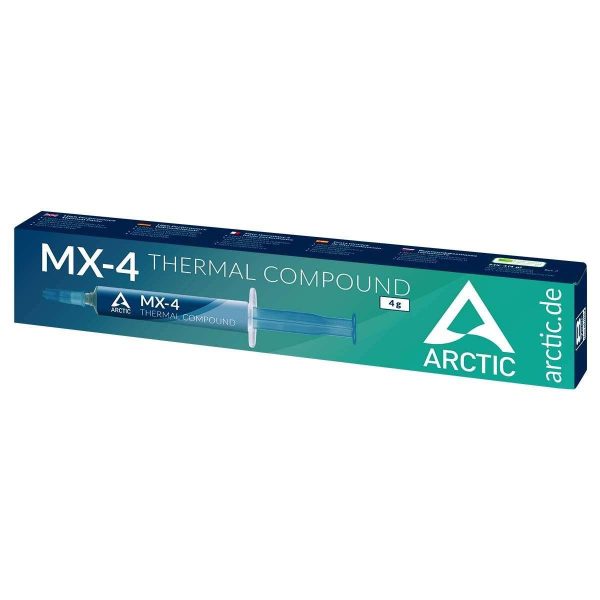 ARCTIC MX-4 (4 g) - Premium Performance Thermal Paste for all processors (CPU, GPU - PC, PS4, XBOX), very high thermal conductivity, long durability, safe application, non-conductive, non-capacitive