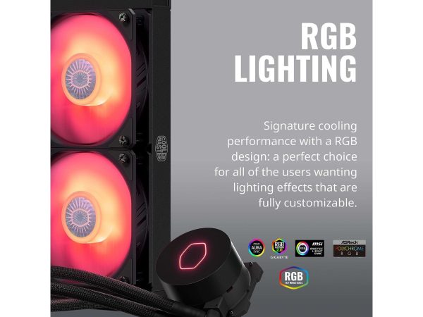 COOLER MASTER MasterLiquid ML240L RGB V2 Liquid Cooling System