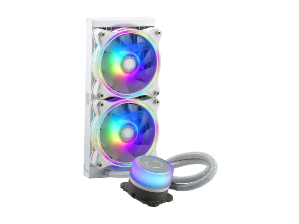 COOLER MASTER MasterLiquid ML240 Illusion White Edition Liquid Cooling System