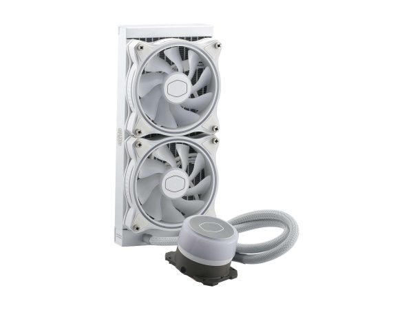 COOLER MASTER MasterLiquid ML240 Illusion White Edition Liquid Cooling System