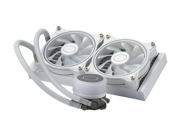 COOLER MASTER MasterLiquid ML240 Illusion White Edition Liquid Cooling System