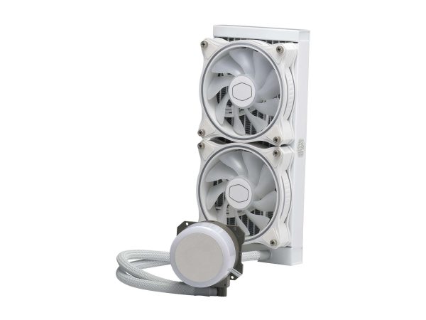 COOLER MASTER MasterLiquid ML240 Illusion White Edition Liquid Cooling System