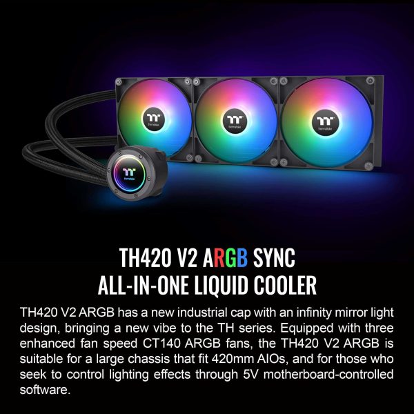 Thermaltake TH420 V2 ARGB Liquid Cooling System