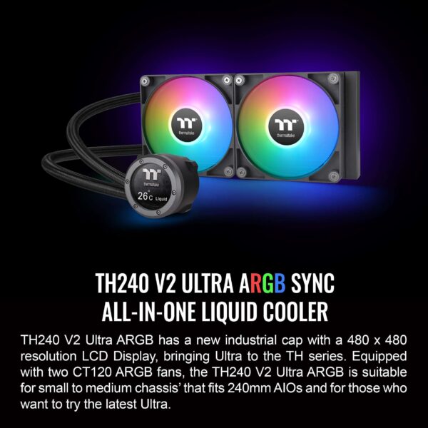 Thermaltake TH240 V2 Ultra ARGB Liquid Cooling System