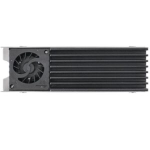 Thermaltake MS-1 M.2 2280 SSD Cooler, Heatsink with 8000 RPM Micro Blower Fan, CL-O043-AL02BL-A
