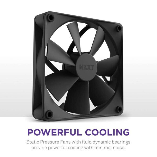 NZXT Kraken Elite 360mm - RL-KN36E-B1 – AIO CPU Liquid Cooler - Customizable LCD Display - 3 x F120P Static Pressure Fan Radiator Fans LGA 1700 / AM5 Compatible