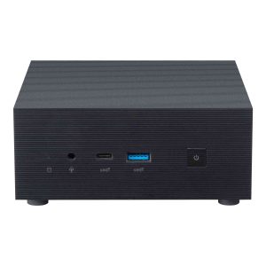 ASUS Non-logo PN63-S1 Mini PC Barebone with Intel Core i7-1165G7, up to 64GB DDR4 RAM, two M.2 SSD plus one 2.5-inch HDD, WiFi 6E, Bluetooth, USB-C with VESA Mount