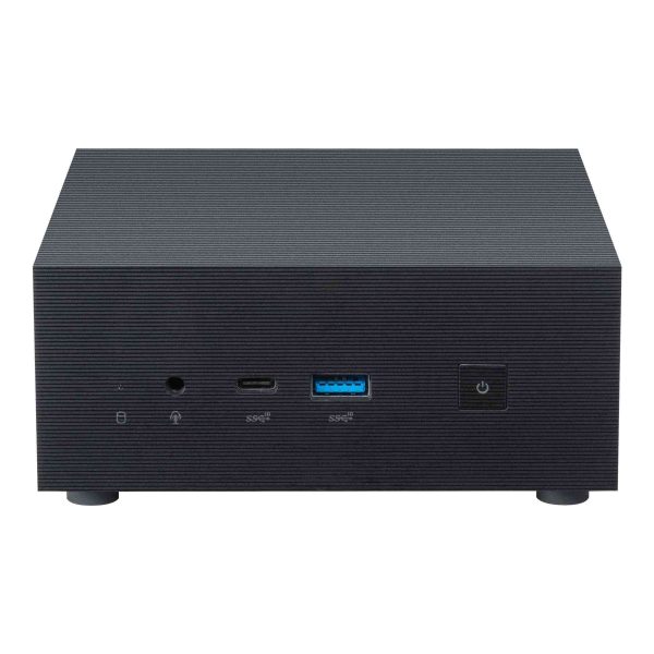 ASUS Non-logo PN63-S1 Mini PC Barebone with Intel Core i7-1165G7, up to 64GB DDR4 RAM, two M.2 SSD plus one 2.5-inch HDD, WiFi 6E, Bluetooth, USB-C with VESA Mount