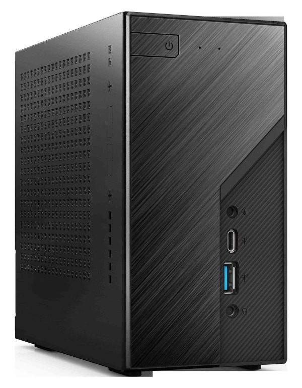 Asrock DeskMini B760 Series Black Mini PC Barebone System,Supports 14th, 13th & 12th Gen Intel ,Multi Video Output, 155 x 155 x 80 mm (1.92L)