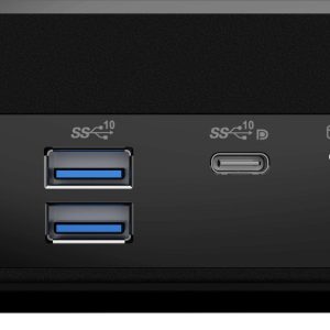 MSI Cubi N ADL Ultrasmall PC, Intel Celeron N100, WiFi AC9462, BT 5, Duel LAN, Black, Non-OS (ADL-020BUS)