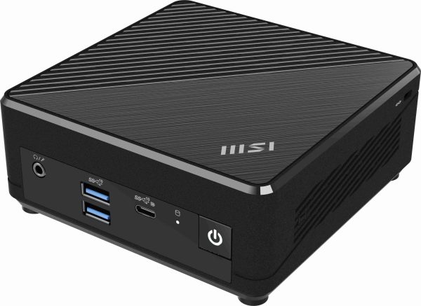 MSI Cubi N ADL Ultrasmall PC, Intel Celeron N100, WiFi AC9462, BT 5, Duel LAN, Black, Non-OS (ADL-020BUS)