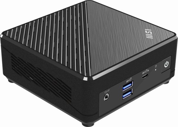 MSI Cubi N ADL Ultrasmall PC, Intel Celeron N100, WiFi AC9462, BT 5, Duel LAN, Black, Non-OS (ADL-020BUS)