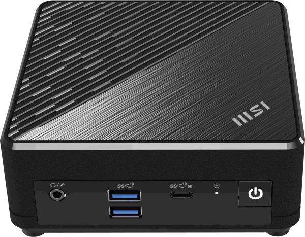 MSI Cubi N ADL Ultrasmall PC, Intel Celeron N100, WiFi AC9462, BT 5, Duel LAN, Black, Non-OS (ADL-020BUS)