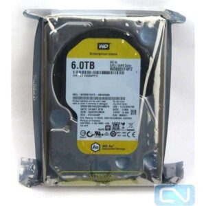 WD Ae 6TB Hard Drive for Backup Storage - 3.5 HD, SATA 6 Gbps, 64MB Cache - WD6001F4PZ