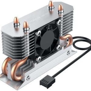 Titanium Micro TMHSFM3 NITRO M.2 Dual Cooler Heatsink with 30mm PWM Fan