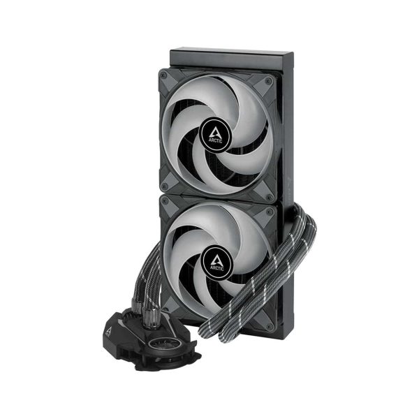 ARCTIC Liquid Freezer II 280 A-RGB - Multi-Compatible All-in-one A-RGB CPU AIO Water Cooler, Black ACFRE00106A