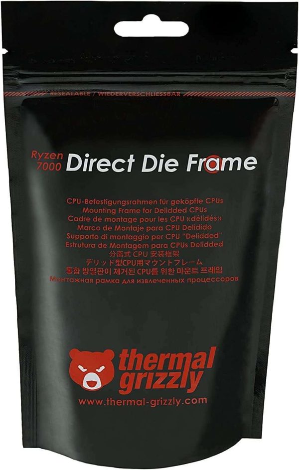 Thermal Grizzly TG-DDF-R7000-R Ryzen 7000 Direct Die Frame