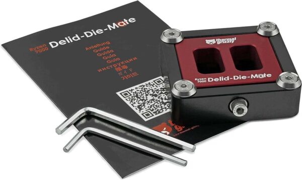 Thermal Grizzly TG-DDM-R7000-R Ryzen 7000 Delid-Die-Mate CPU Delid Tool for RYZEN 7000 Series