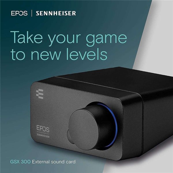 EPOS Sennheiser EPOS GSX 300 USB Amplifier, Black