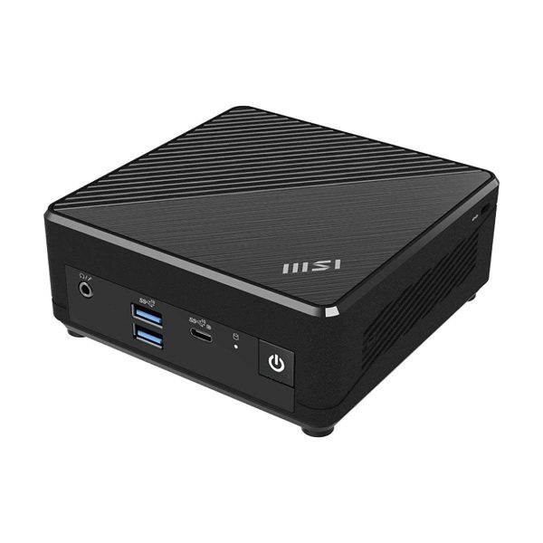 MSI Cubi N ADL Ultrasmall PC, Intel Pentium N200, WiFi AC9462, BT 5, Duel LAN,  ThunderBOLT Type C, Black, Non-OS (ADL-019BUS)