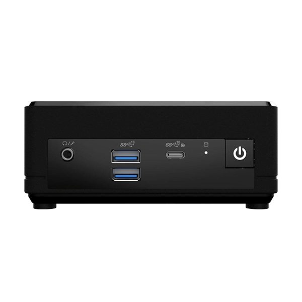 MSI Cubi N ADL Ultrasmall PC, Intel Pentium N200, WiFi AC9462, BT 5, Duel LAN,  ThunderBOLT Type C, Black, Non-OS (ADL-019BUS)