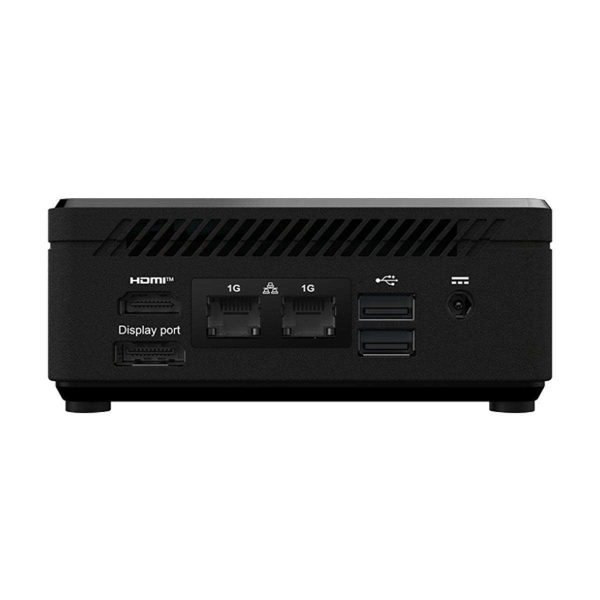 MSI Cubi N ADL Ultrasmall PC, Intel Pentium N200, WiFi AC9462, BT 5, Duel LAN,  ThunderBOLT Type C, Black, Non-OS (ADL-019BUS)