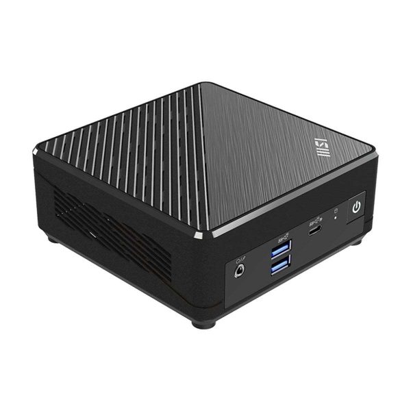 MSI Cubi N ADL Ultrasmall PC, Intel Pentium N200, WiFi AC9462, BT 5, Duel LAN,  ThunderBOLT Type C, Black, Non-OS (ADL-019BUS)