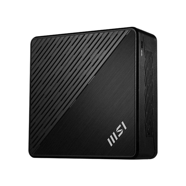 MSI Cubi N ADL Ultrasmall PC, Intel Pentium N200, WiFi AC9462, BT 5, Duel LAN,  ThunderBOLT Type C, Black, Non-OS (ADL-019BUS)