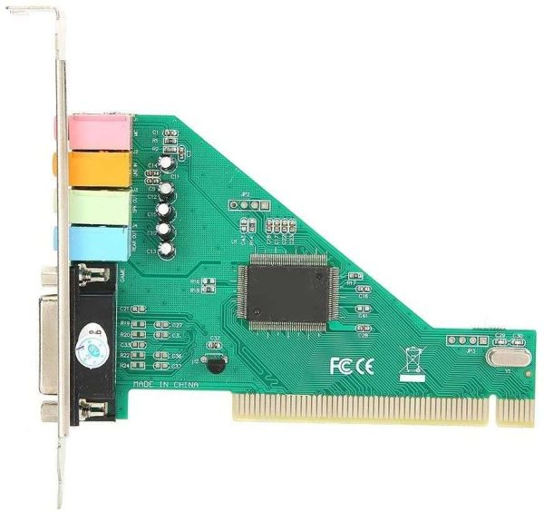 PCI Sound Card 4.1 Channel Computer Desktop Built-in Sound Card Internal Audio Karte Stereo Surround CMI8738 Support Duplex Playback and Recording