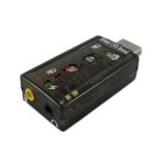 New MINI 3D USB 2.0 EXTERNAL SOUND CARD 7.1 AUDIO ADAPTER