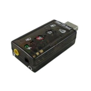 New MINI 3D USB 2.0 EXTERNAL SOUND CARD 7.1 AUDIO ADAPTER
