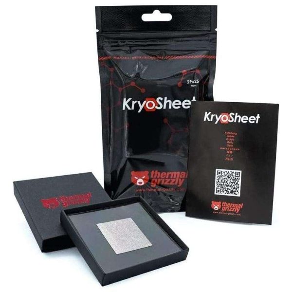 Thermal Grizzly KryoSheet Graphene Thermal Pad - 29 x 25 mm