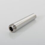 Bitspower Aqua Pipe I Fitting, Silver Shining