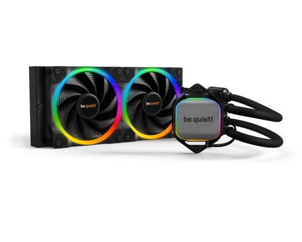 be quiet! PURE LOOP 2 FX 240mm AIO CPU Water Cooler | High Performance AIO | 2 Light Wings 120mm PWM high-speed fans | ARGB Hub | Refillable Port | BW013