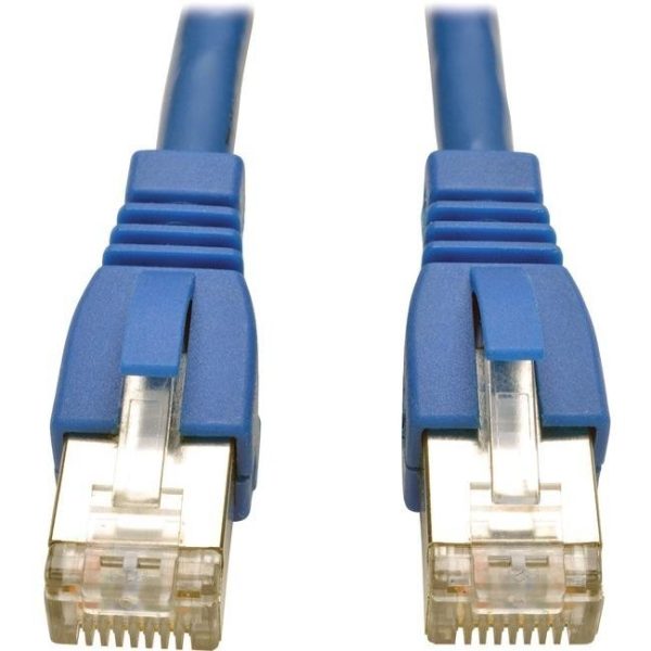 Tripp Lite N262 014 BL Augmented Cat6 Cat6a Shielded 10G Patch Cable RJ45 M/M Blue 14ft   1.25 GBps   Patch Cable   14 ft   1 x RJ 45 Male Network   1 x RJ 45 Male Network