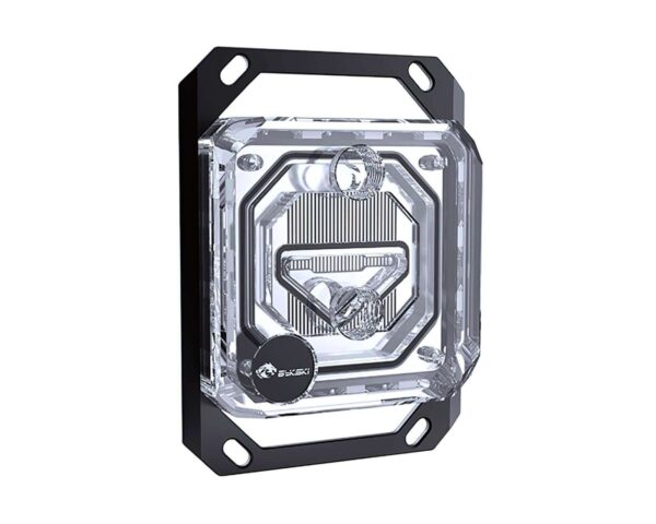 Bykski CPU-XPR-C-M CPU Water Cooling Block - PMMA w/ 5v Addressable RGB (RBW)(for AMD Ryzen 3/5/7/9,AM4/AM3+/AM3)