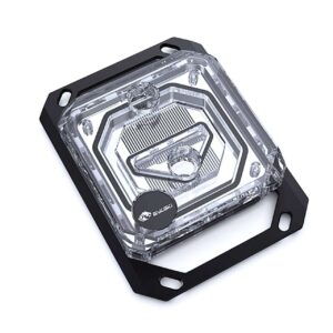 Bykski CPU-XPR-C-M CPU Water Cooling Block - PMMA w/ 5v Addressable RGB (RBW)(for AMD Ryzen 3/5/7/9,AM4/AM3+/AM3)