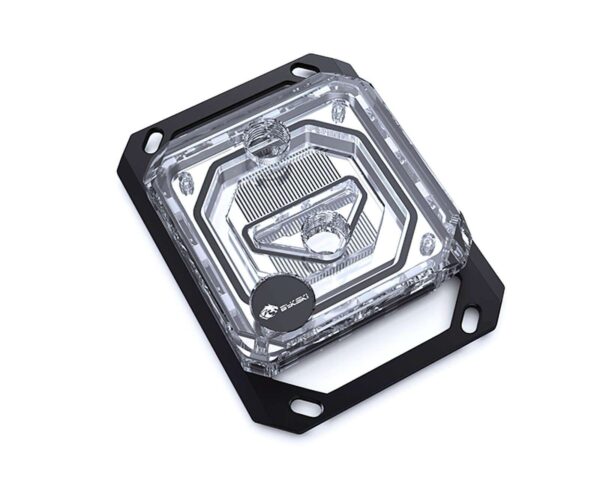 Bykski CPU-XPR-C-M CPU Water Cooling Block - PMMA w/ 5v Addressable RGB (RBW)(for AMD Ryzen 3/5/7/9,AM4/AM3+/AM3)